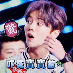 鹿晗春晚表情包  第3张